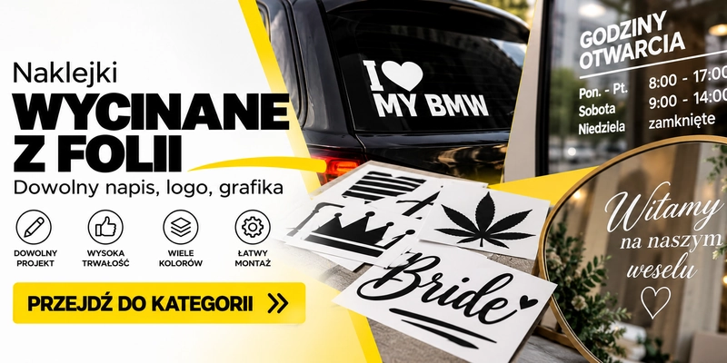 Naklejki wycinane z folii z własnym napisem, logo lub grafiką.webp